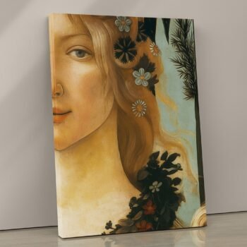Renaissance Muse classic portrait canvas print by Artfy Canvas – timeless portrait canvas painting, wall paintings, artwork for wall décor