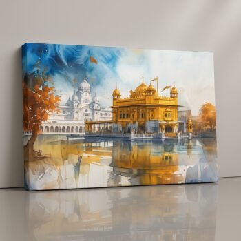 Floral divine wall art canvas print featuring symbolic lotus bloom.