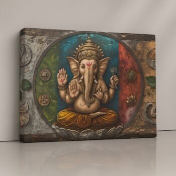 Religious wall art canvas print symbolizing faith and calm interiors.