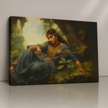 Buddha minimalist calm spiritual canvas wall art.